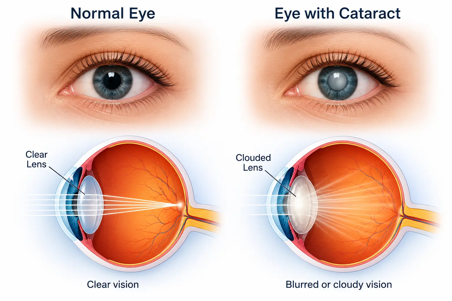 What Exactly Is A Cataract- infographic