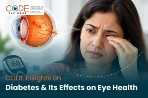 How does diabetes affect the eyes and vision