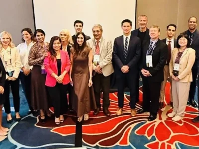 Dr Geetha Iyer 22 Dr Geetha Iyer with fellow ophthalmology experts at the American Academy of Ophthalmology’s Cornea Subspecialty Day in Orlando