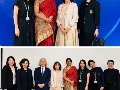 Dr Geetha Iyer 5 Dr Geetha Iyer with international faculty at the Regenerative Medicine and Keratoplasty Meeting 2026