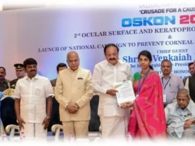 Dr Geetha Iyer 45 Led National Campaign to Prevent Corneal Blindness from Chemical Injuries